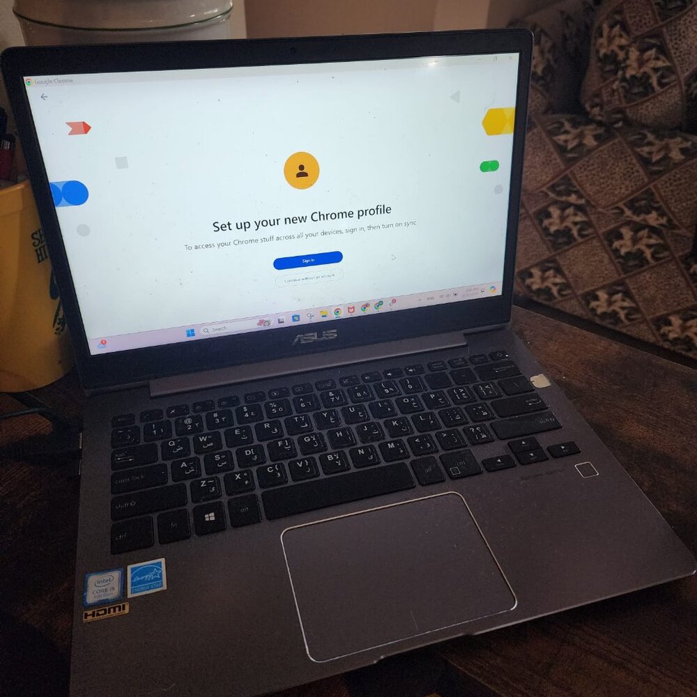 Laptop Monitor Keyboard and Mouse